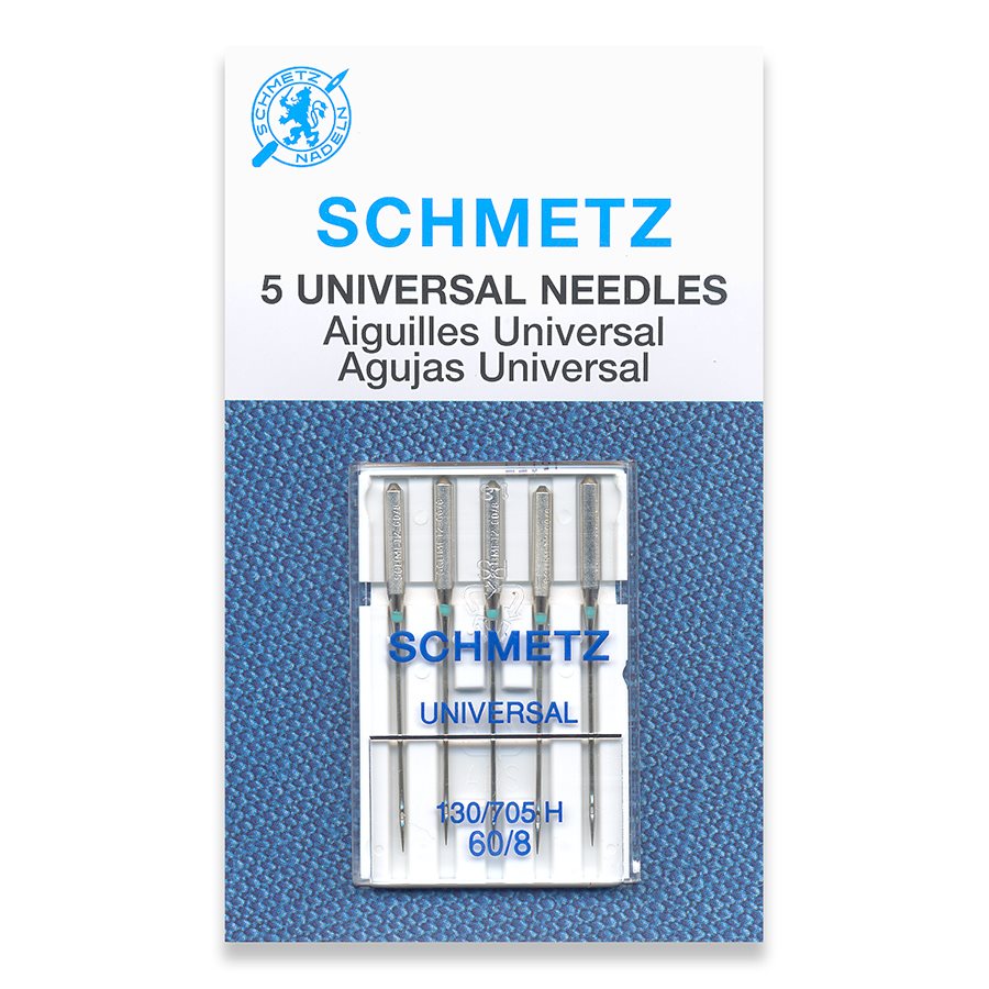 Schmetz Size 80/12 Universal Sewing Machine Needles, 5 Count 